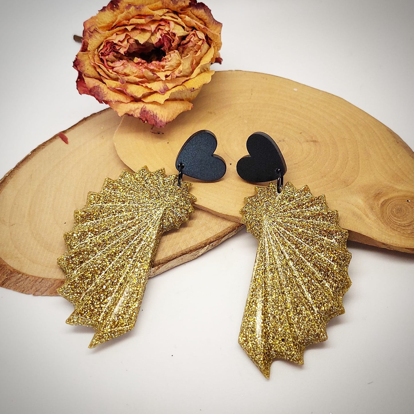 Stilgiganten Kustom Ohrstecker "Vintage Girl - Love Edition"