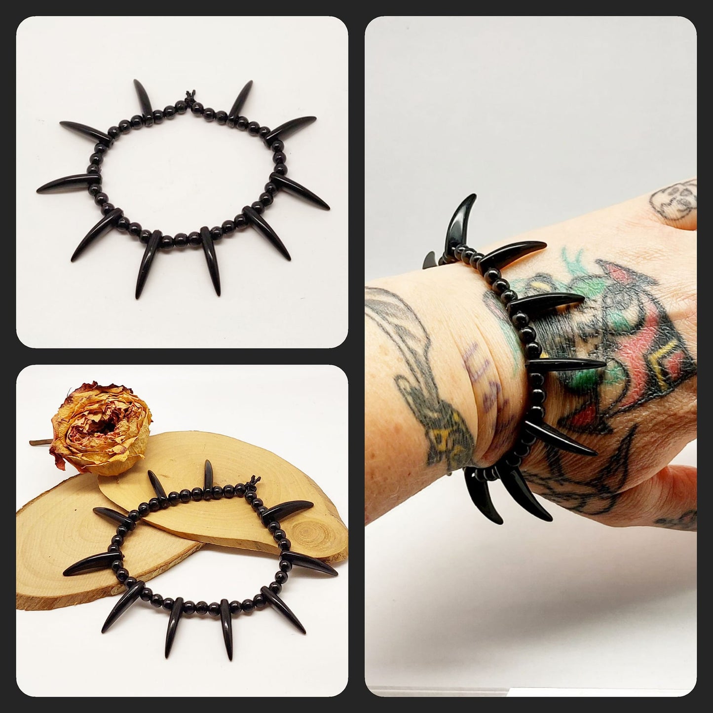 Stilgiganten Kustom Armband "Wild Dark Girl"