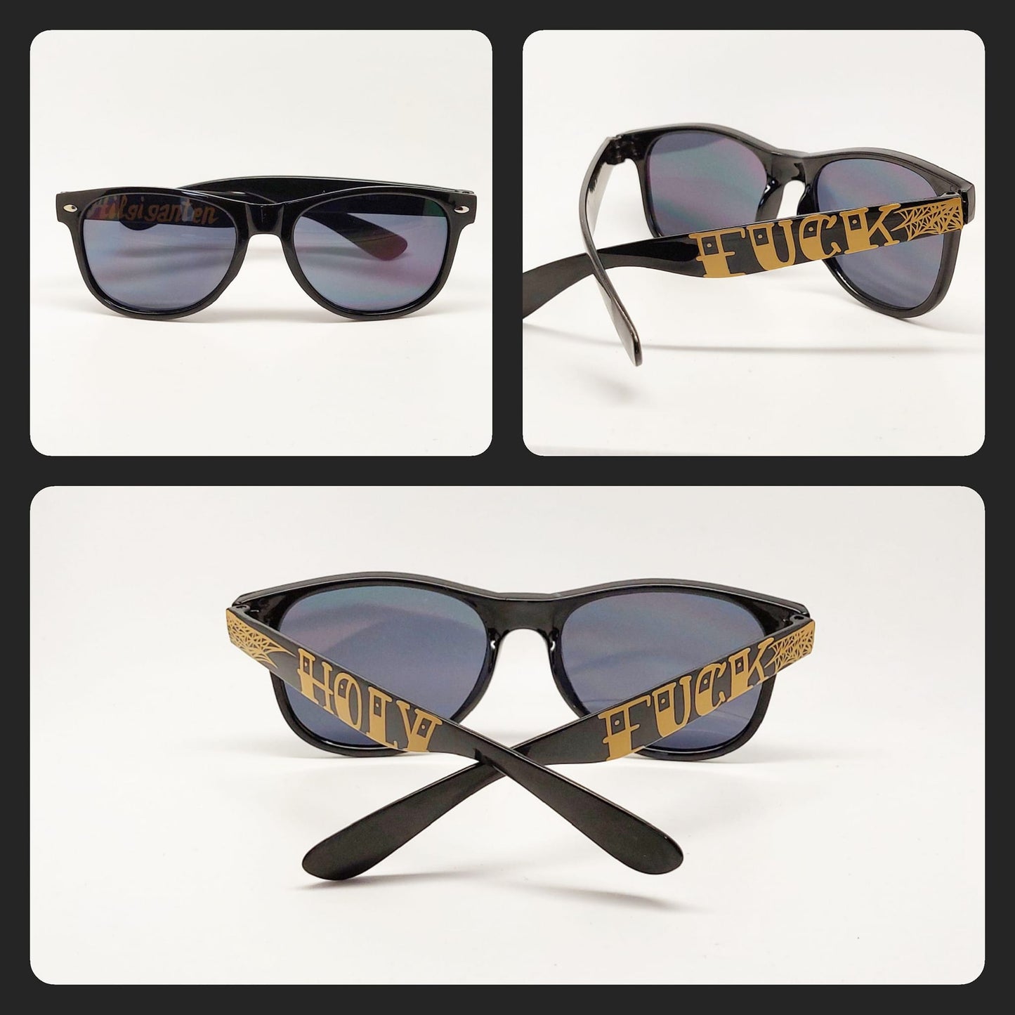 Stilgiganten Kustom Sonnenbrille UNISEX "Holy Fuck - Classic"