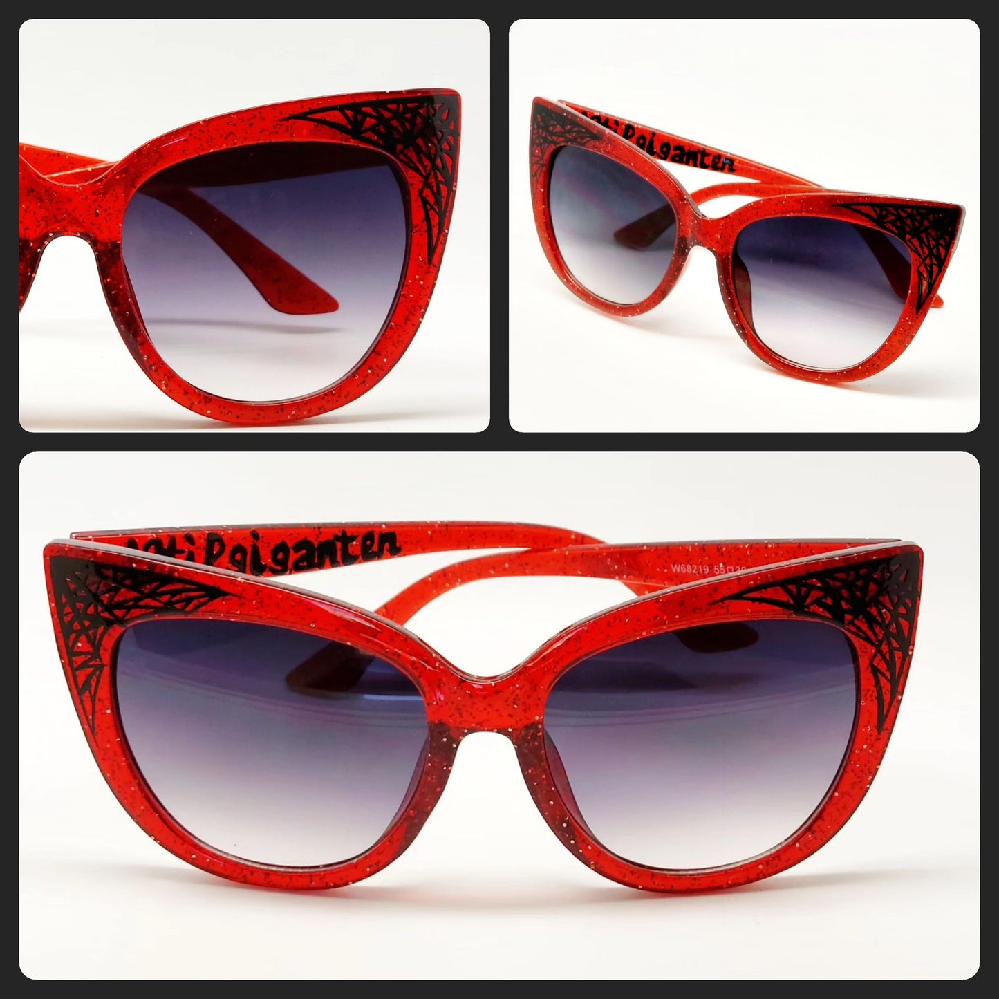 Stilgiganten Kustom Sonnenbrille "Metal Flakes - Devils Girl"