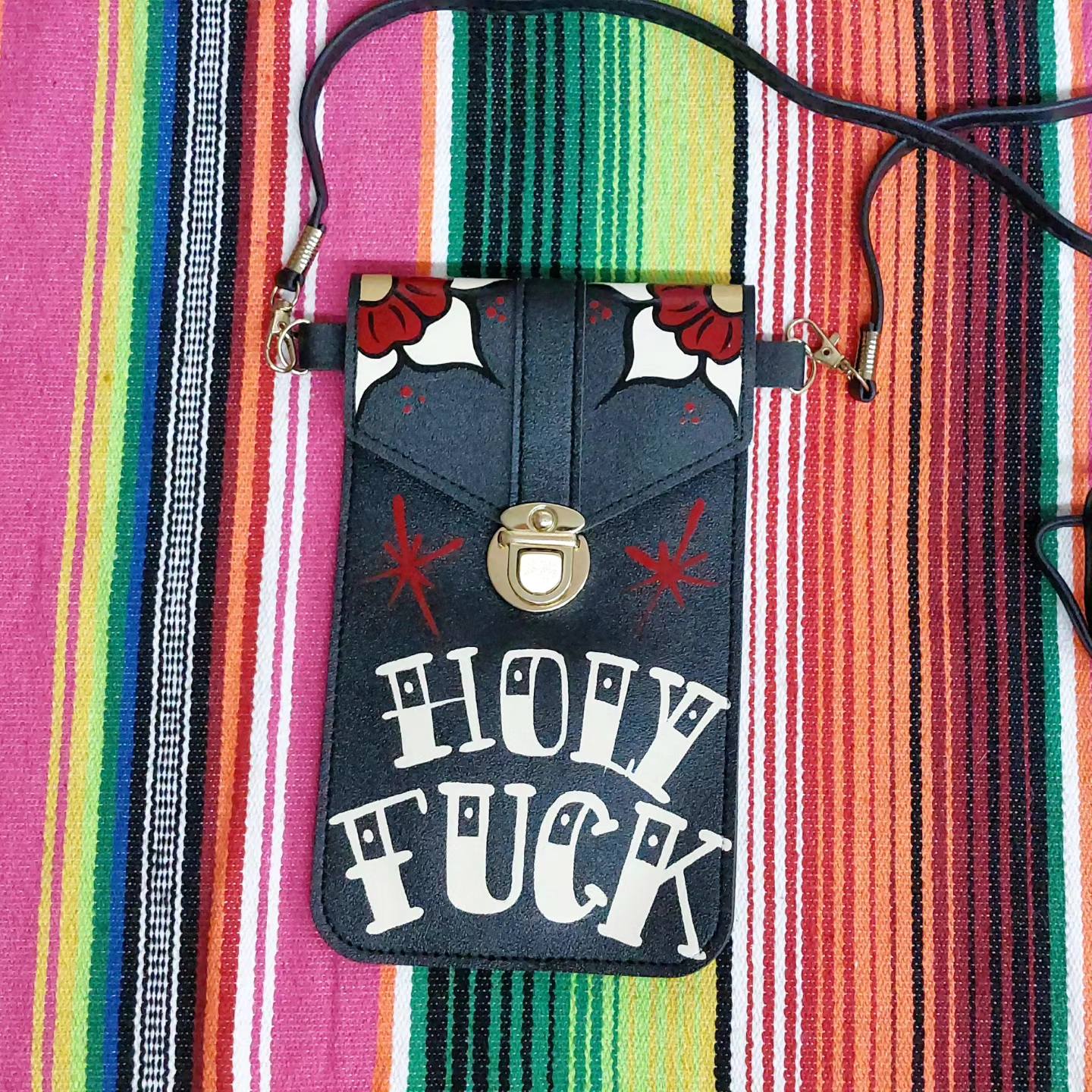 Stilgiganten Kustom Handytasche "Holy F*ck"