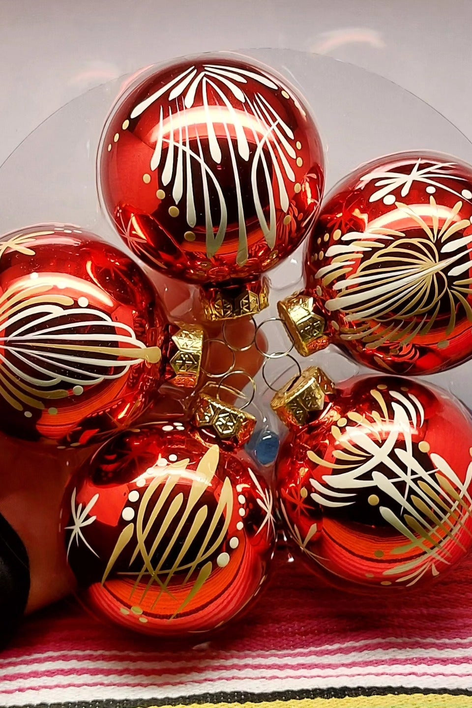 Stilgiganten Kustom Weihnachtsbaumkugel SET "Cool Kustom Xmas"