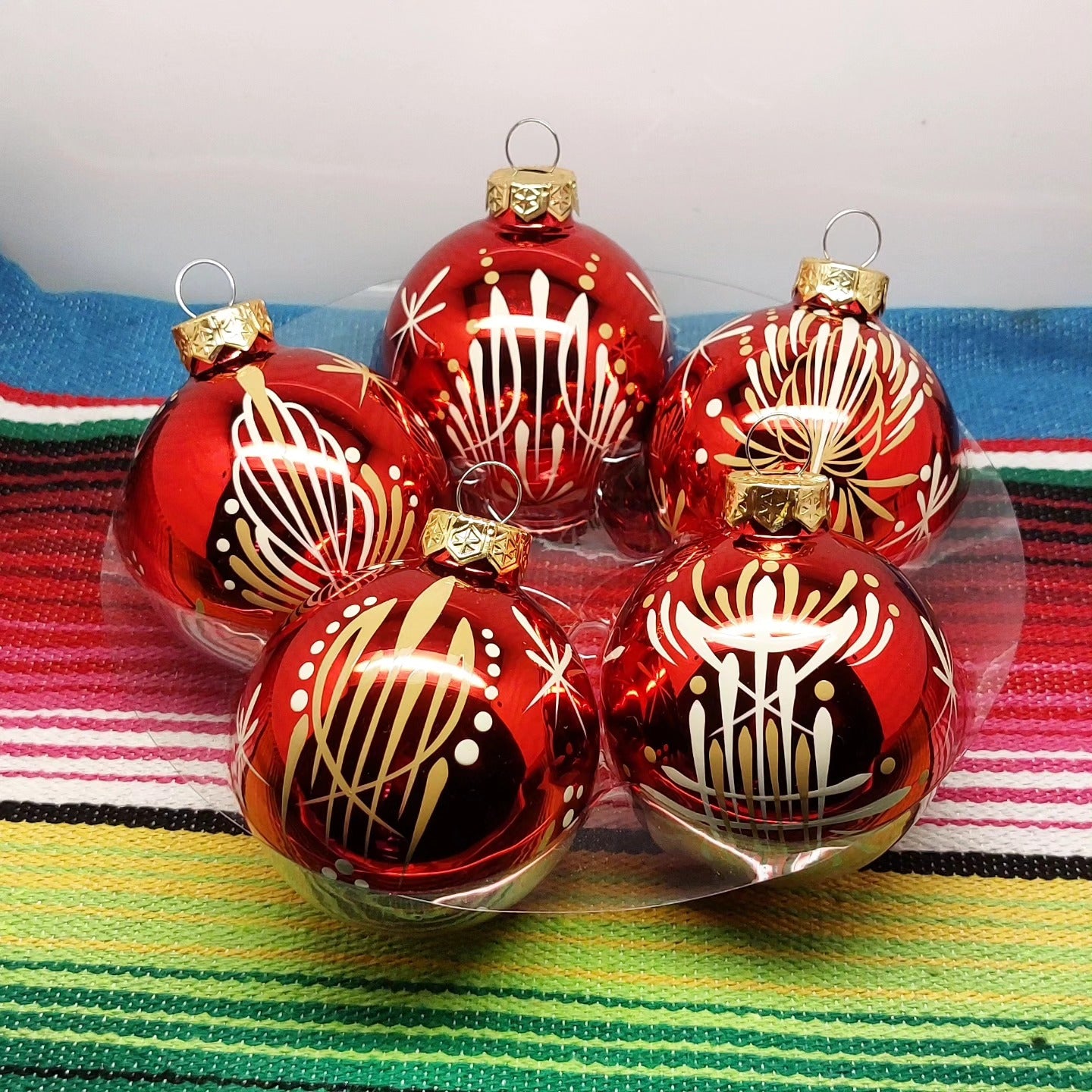 Stilgiganten Kustom Weihnachtsbaumkugel SET "Cool Kustom Xmas"