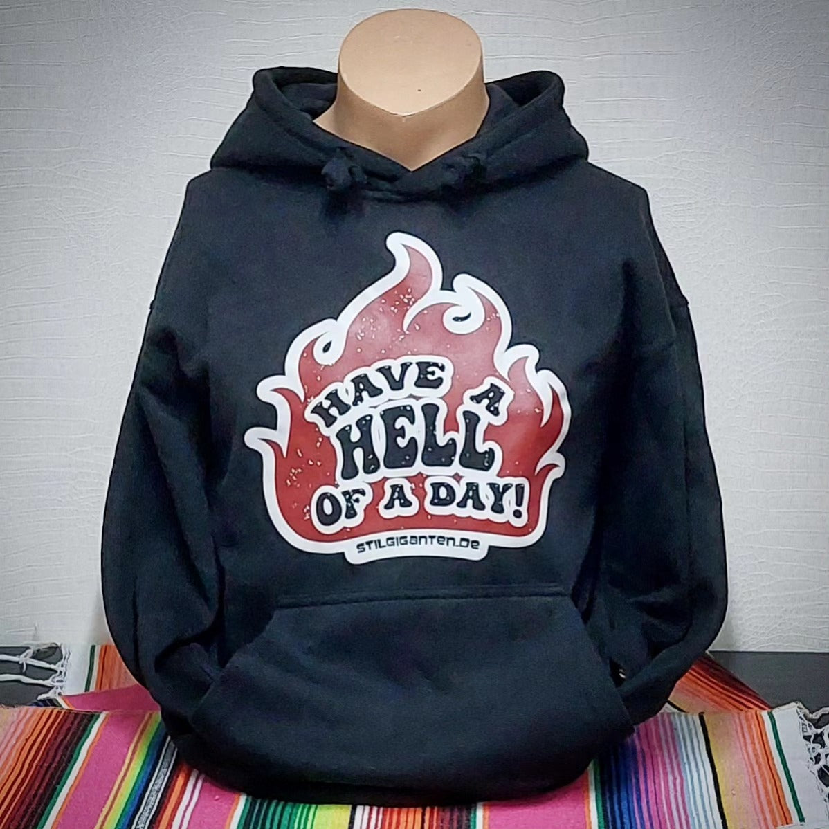 Stilgiganten Hoodie "Have A Hell Of A Day" UNISEX