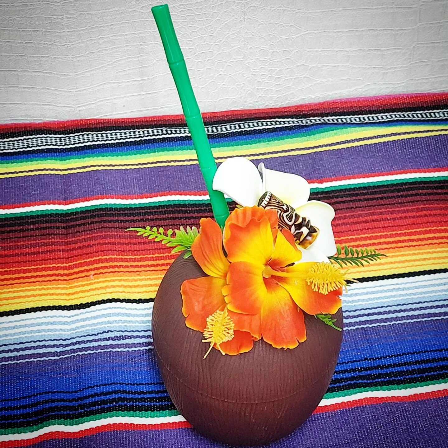 Stilgiganten Kustom Trink Kokosnüsse "TIKI TIME"