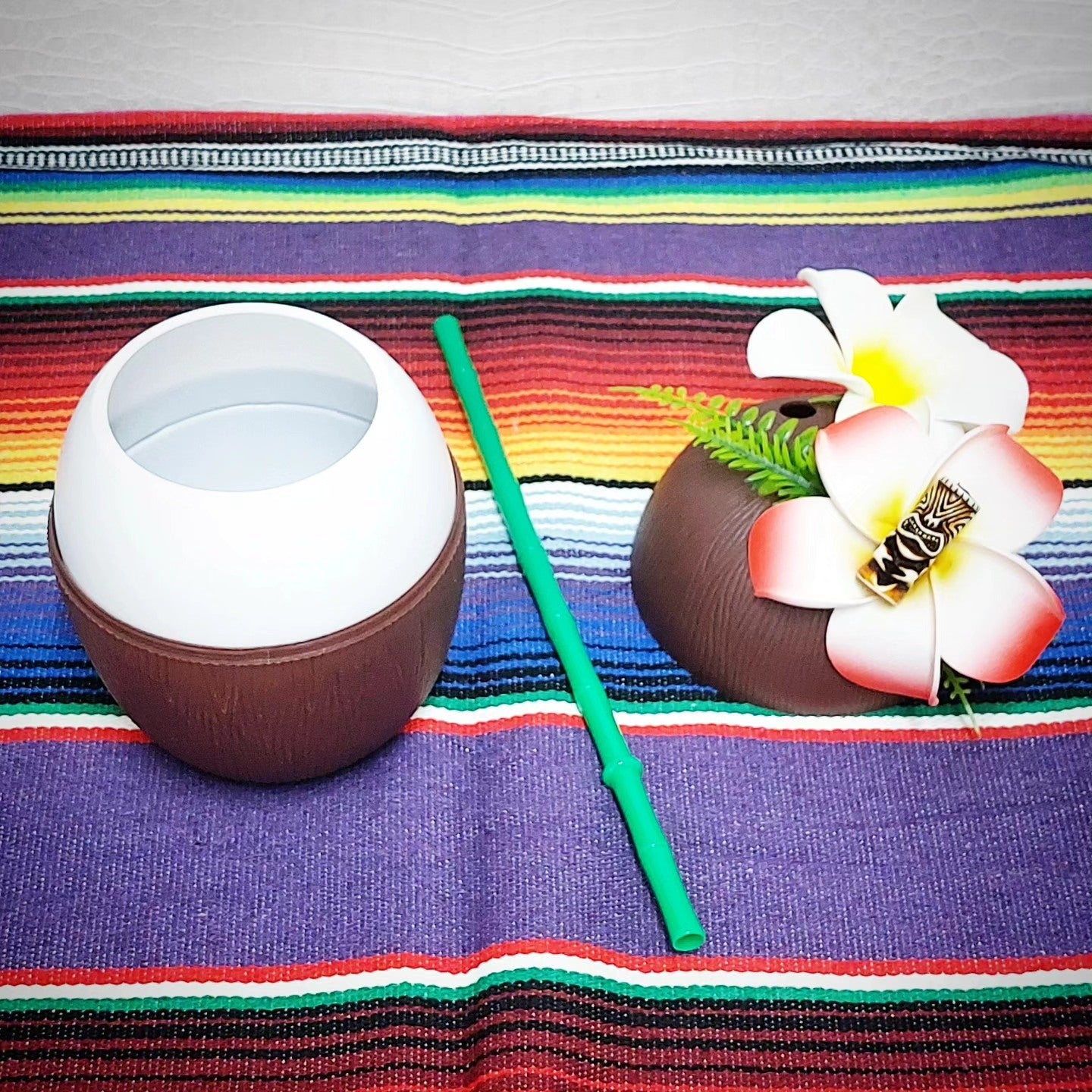 Stilgiganten Kustom Trink Kokosnüsse "TIKI TIME"
