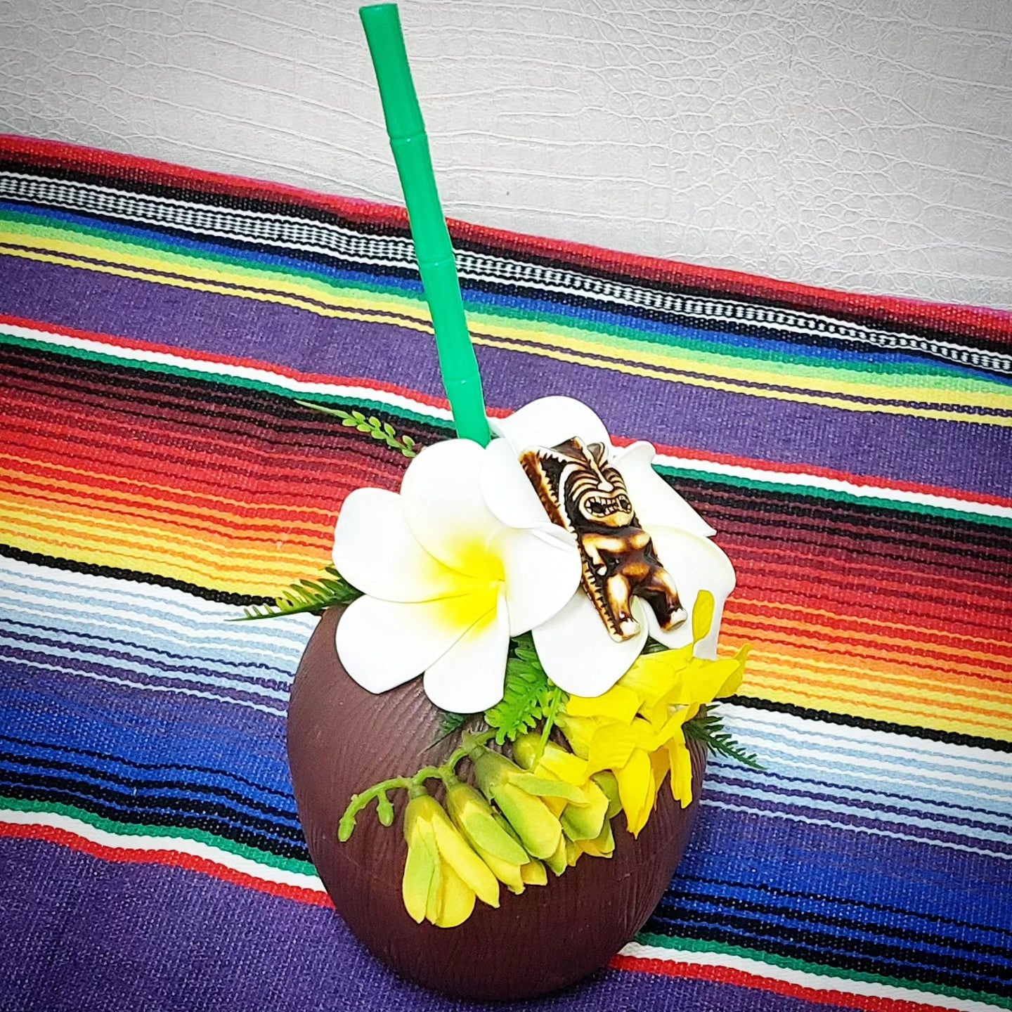 Stilgiganten Kustom Trink Kokosnüsse "TIKI TIME"