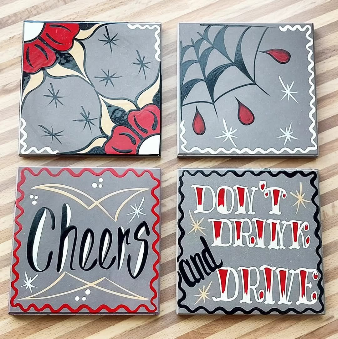 Stilgiganten Kustom Untersetzer SET "Cheers"