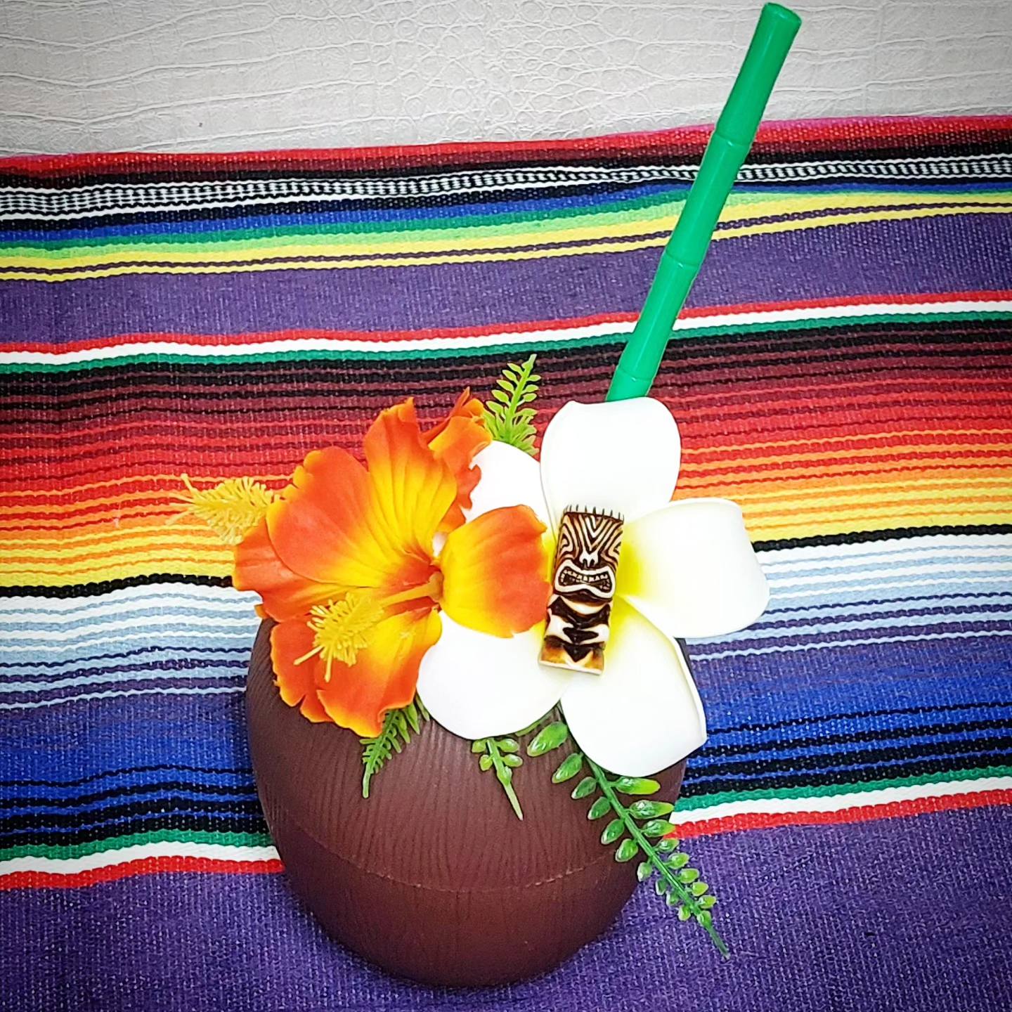 Stilgiganten Kustom Trink Kokosnüsse "TIKI TIME"