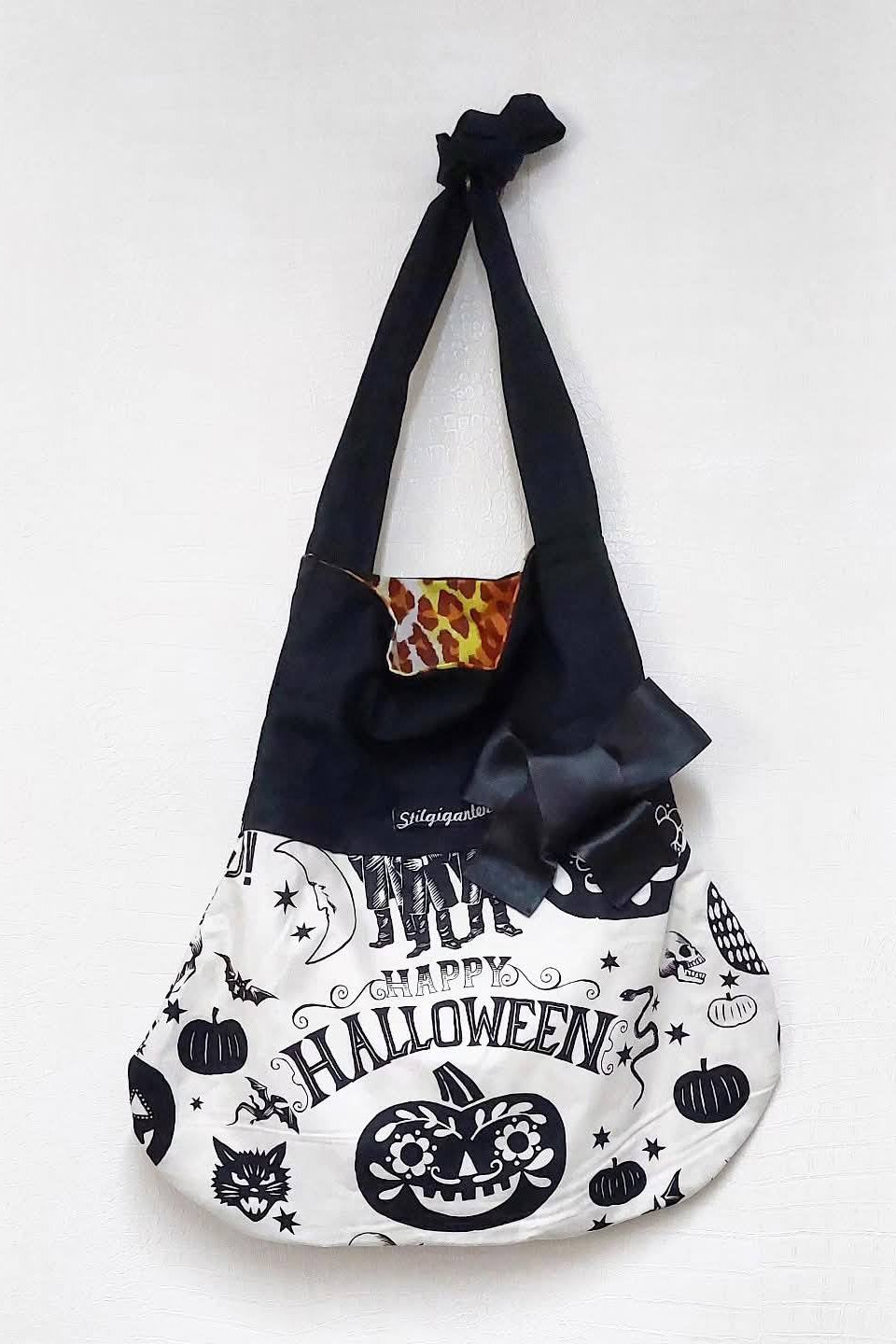 Stilgiganten Kustom Beutel Tasche "HALLOWEEN"