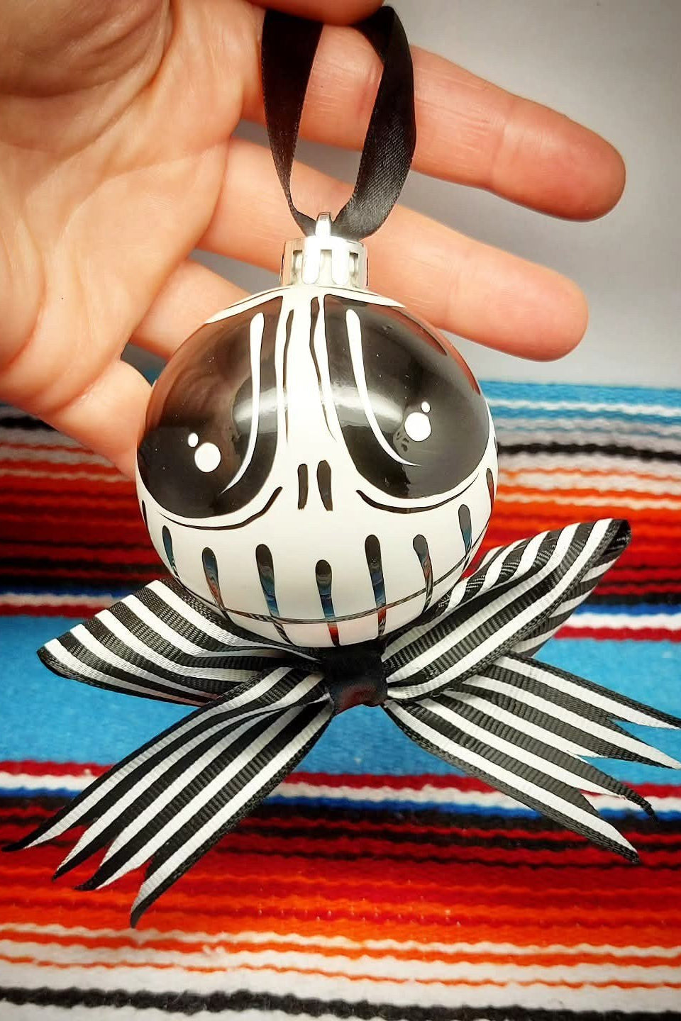 Stilgiganten Kustom Weihnachtsbaumkugel "Spooky Nightmare"