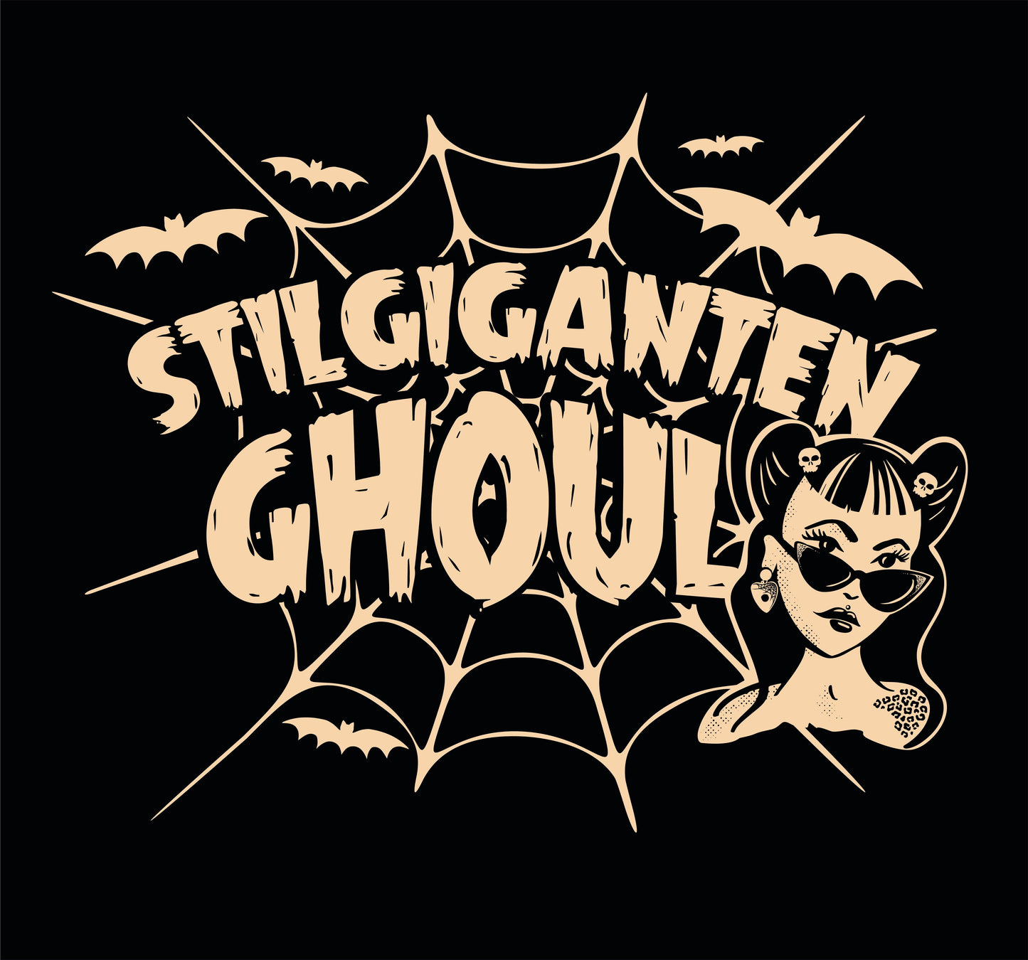 Stilgiganten Mädels T - Shirt "Stilgiganten Ghoul"