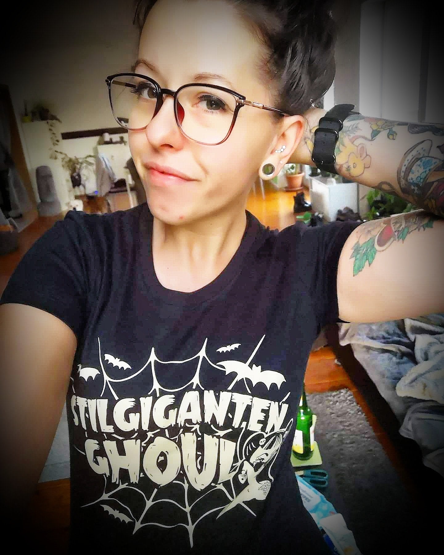 Stilgiganten Mädels T - Shirt "Stilgiganten Ghoul"