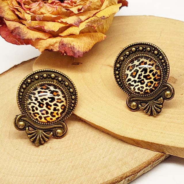 Stilgiganten Ohrstecker "Wild Cool Girl"