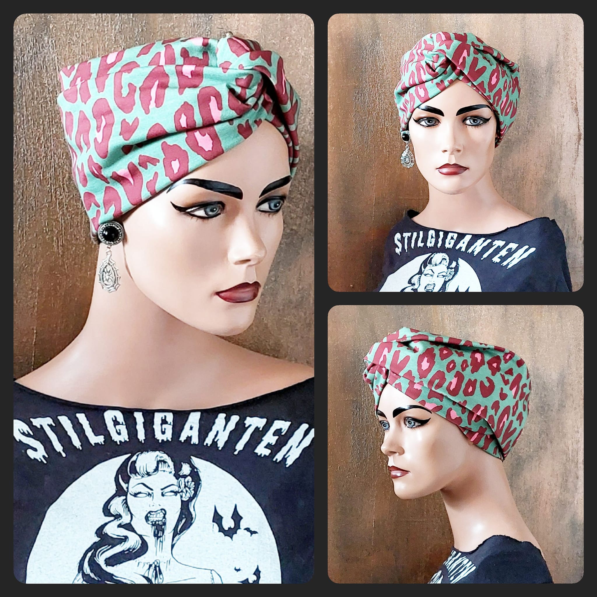 Wir rocken mit Stil - Turban Haarband "Ghoul Gang"