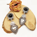 Stilgiganten Kustom Plugs "Flammendes Herz"