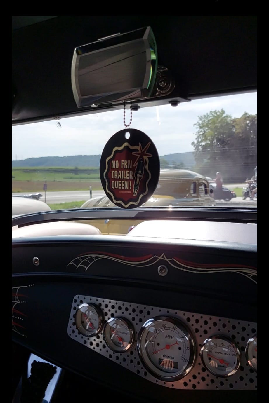 Stilgiganten Lufterfrischer "No Fkn Trailer Queen"