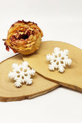 Wir rocken mit Stil - Ohrstecker "Schneeflocke"