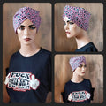 Wir rocken mit Stil - Turban Haarband "Crazy Leo"