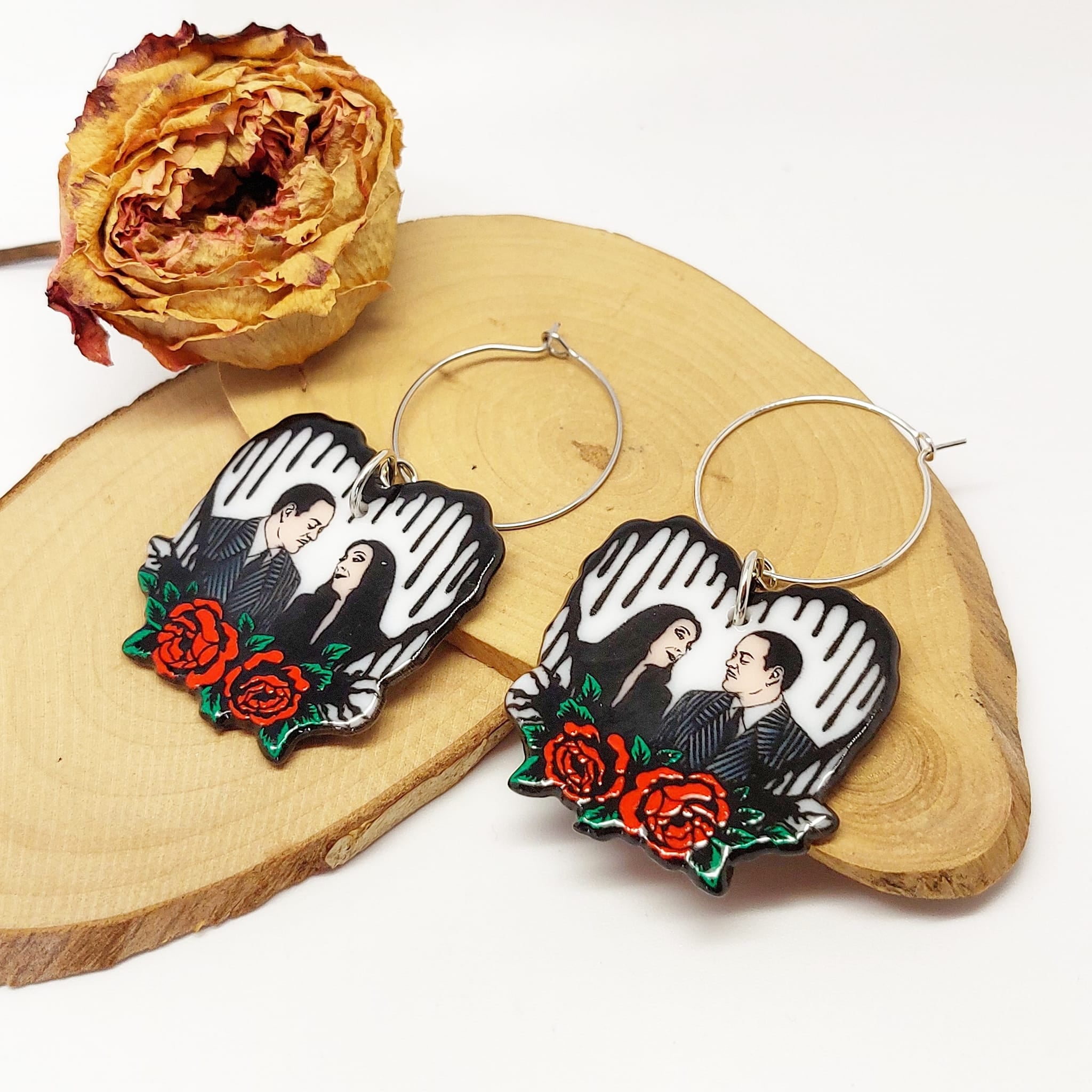 Ohrhänger "Dark True Love"