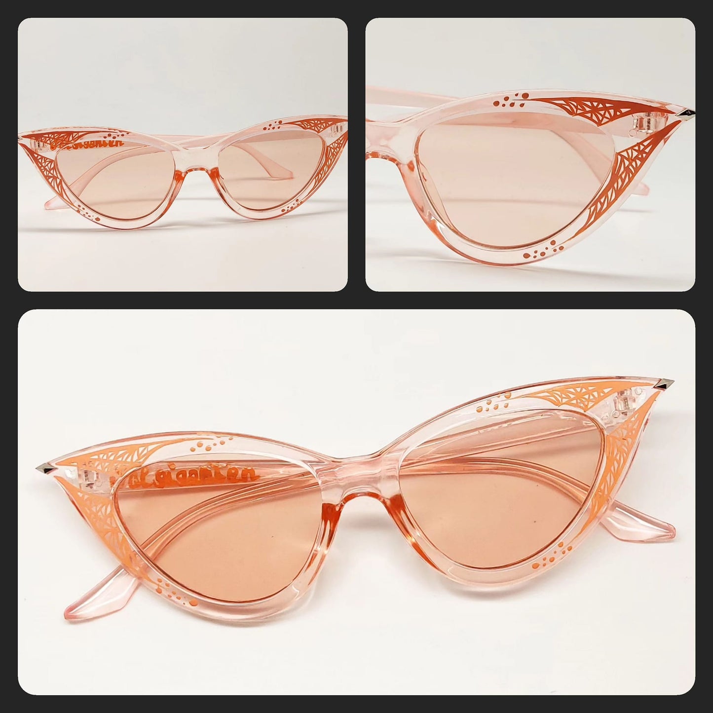 Stilgiganten Kustom Sonnenbrille "Retro Babe - Sweet Pink"