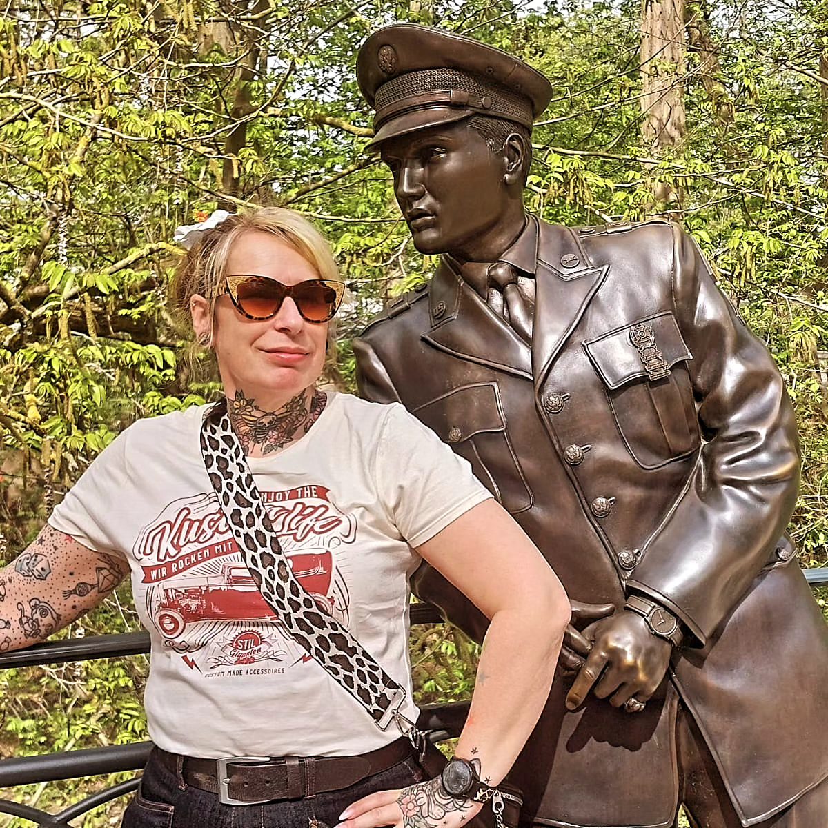 Stilgiganten Mädels T - Shirt "Enjoy the Kustom Life"