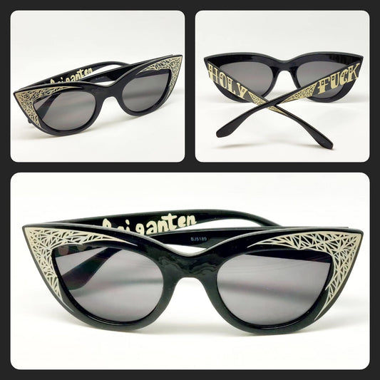 Stilgiganten Kustom Sonnenbrille "Cool Ghoul - HOLY F*CK"