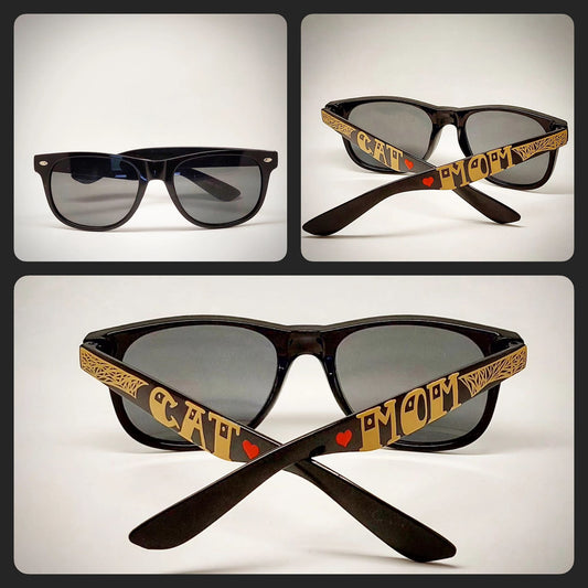 Stilgiganten Kustom Sonnenbrille "CAT MOM"