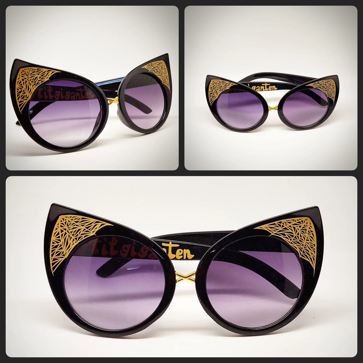 Stilgiganten Kustom Sonnenbrille "MEOW"