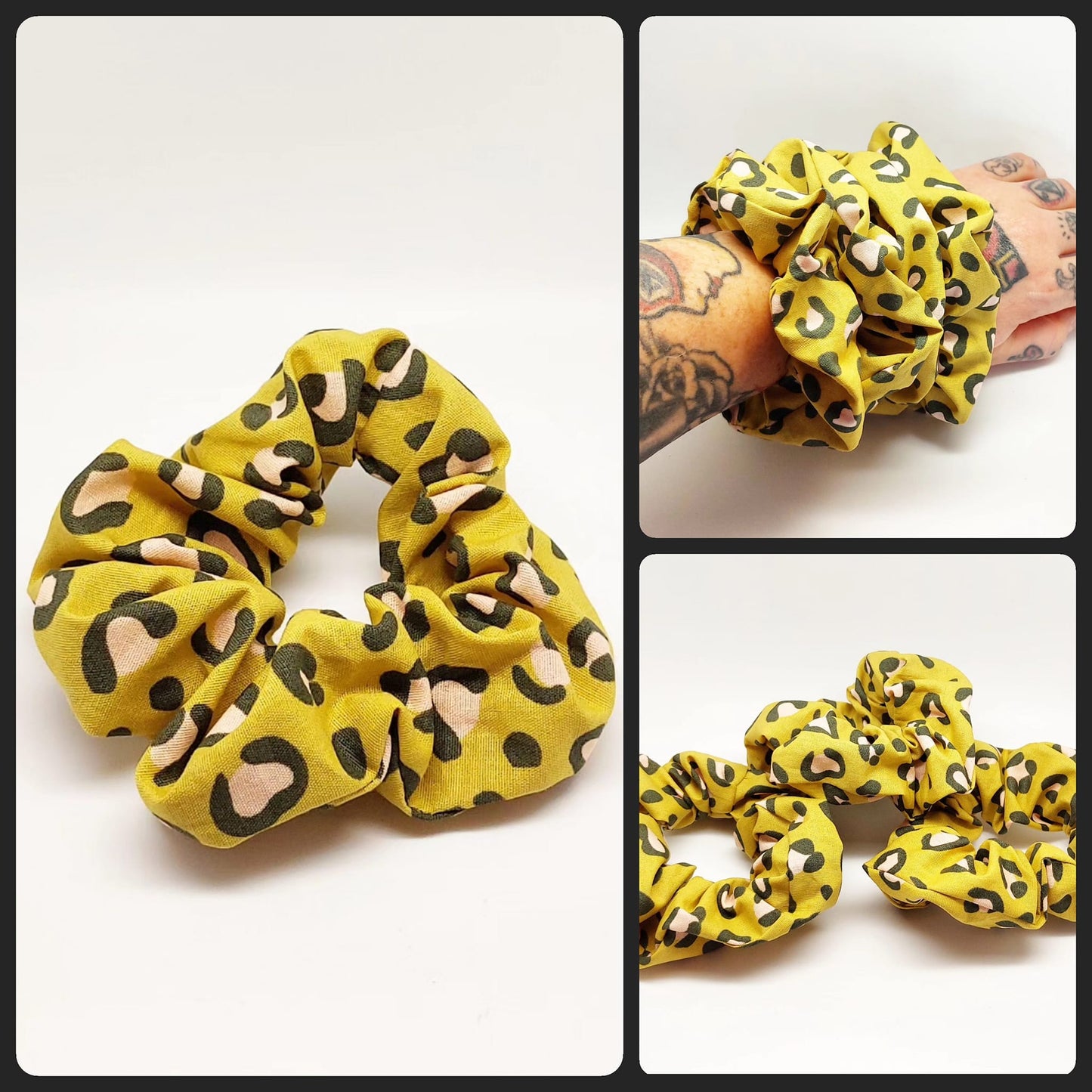 Wir rocken mit Stil - Scrunchie "Wild LEO Love"