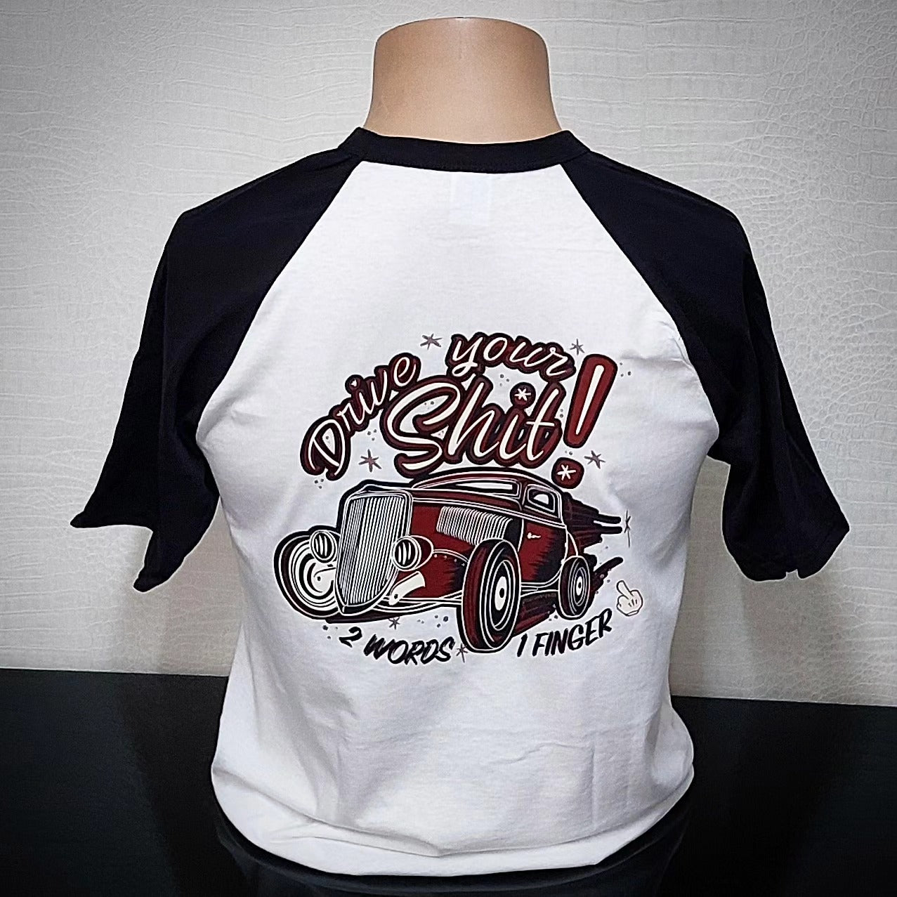 Stilgiganten Kustom T- Shirt "Baseball Vibes - Drive Your Shi*t"