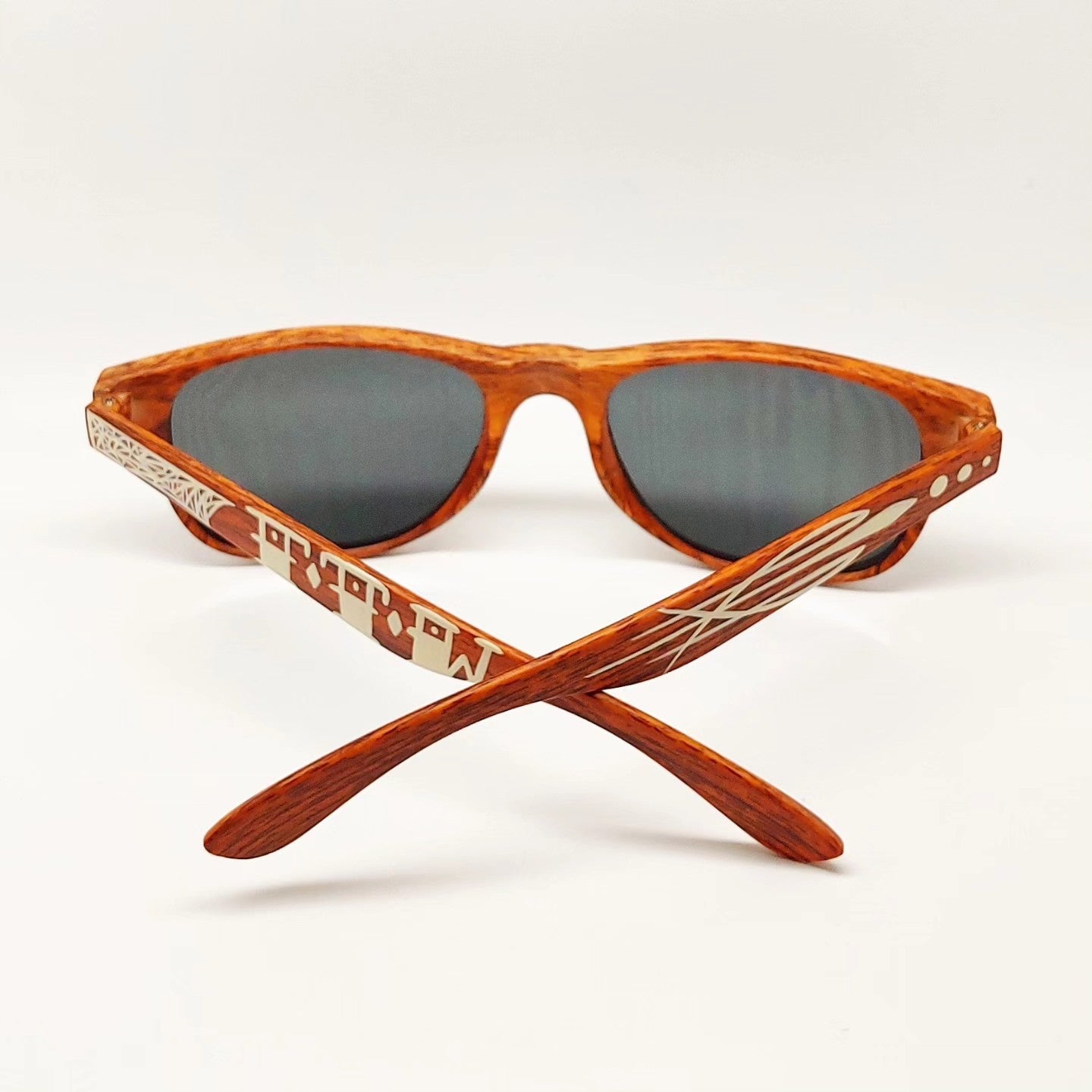 Stilgiganten Kustom Sonnenbrille UNISEX "F.T.W - Wooden Style"