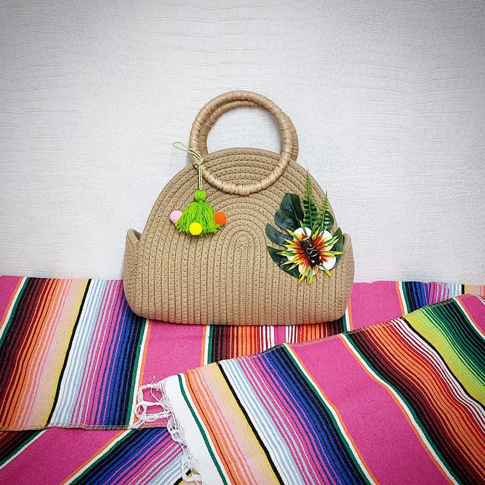 Stilgiganten Kustom Handtasche "Wild Tiki"