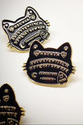 Anstecker/Pin "Cat Ouija - MEOW"