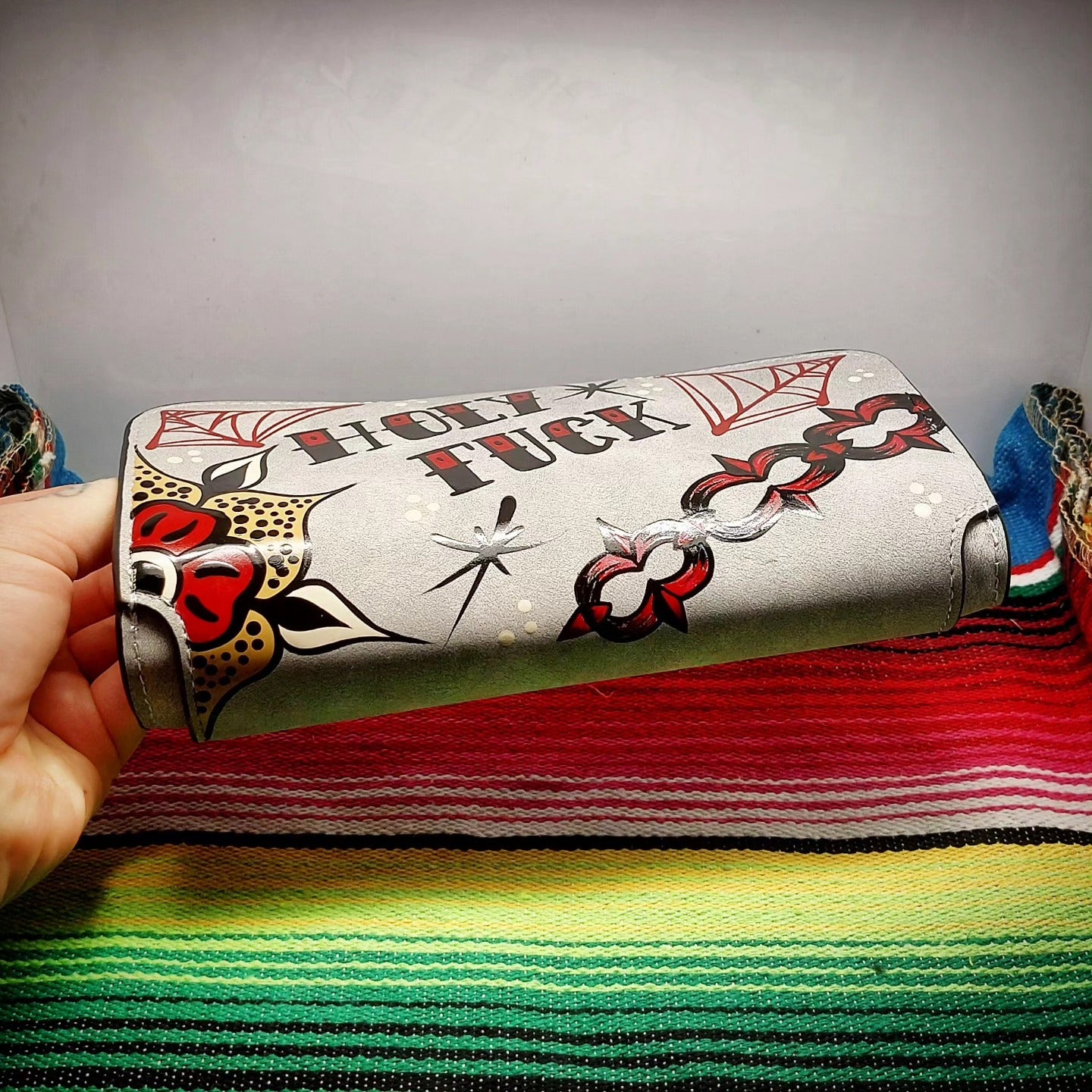 Stilgiganten Kustom Geldbeutel "Holy F*ck"
