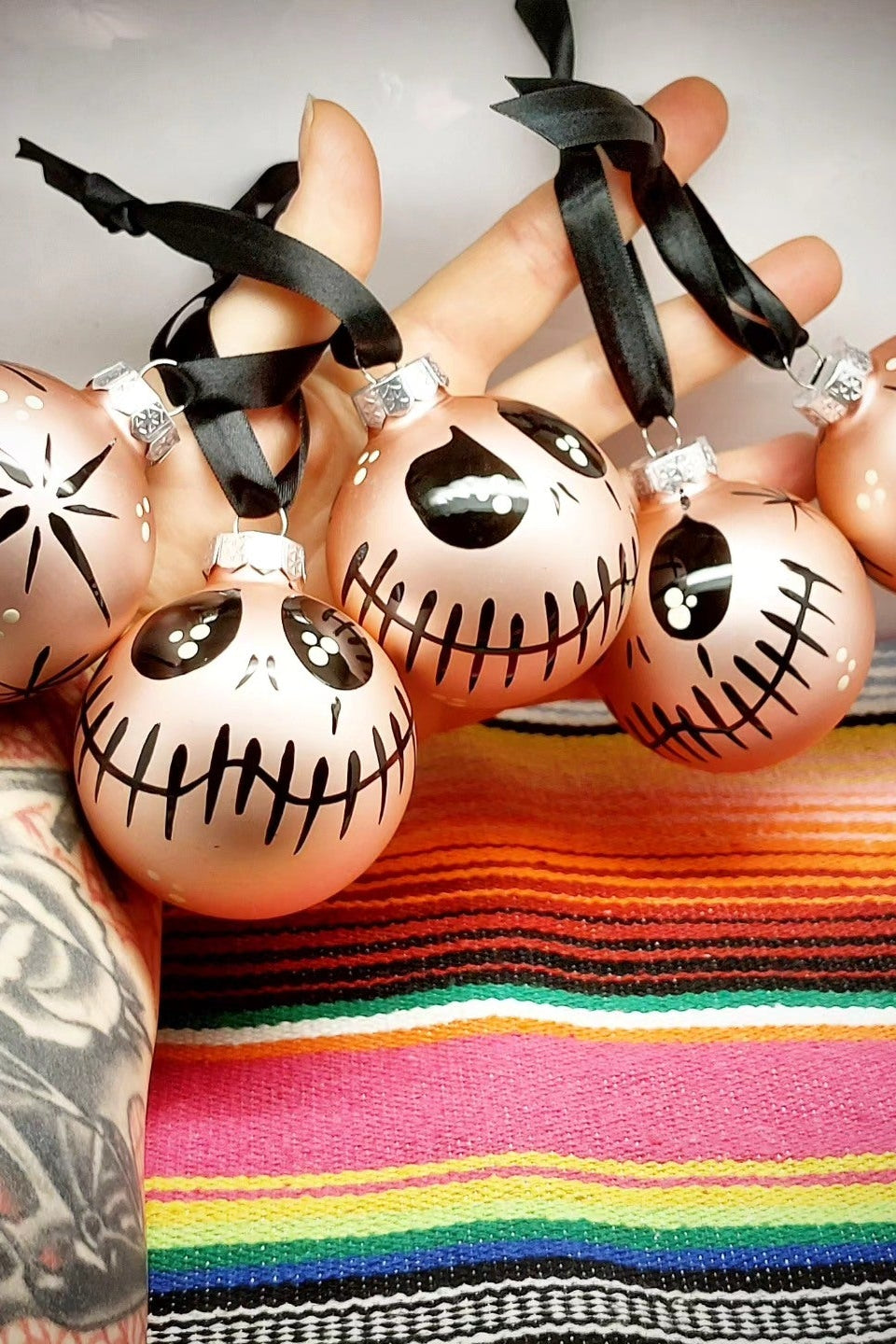 Stilgiganten Kustom Weihnachtsbaumkugel "Sweet Nightmare"