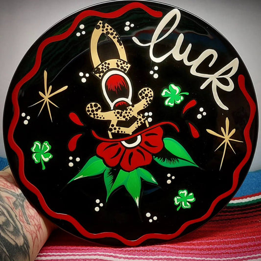 Stilgiganten Kustom Teller "Luck"