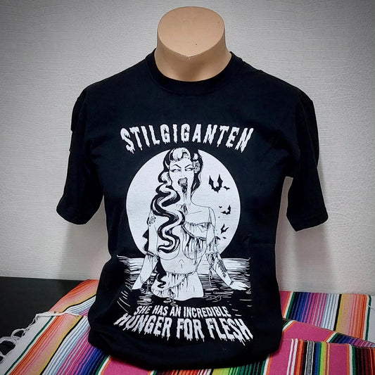 Stilgiganten Männer T - Shirt "Zombie Girl"