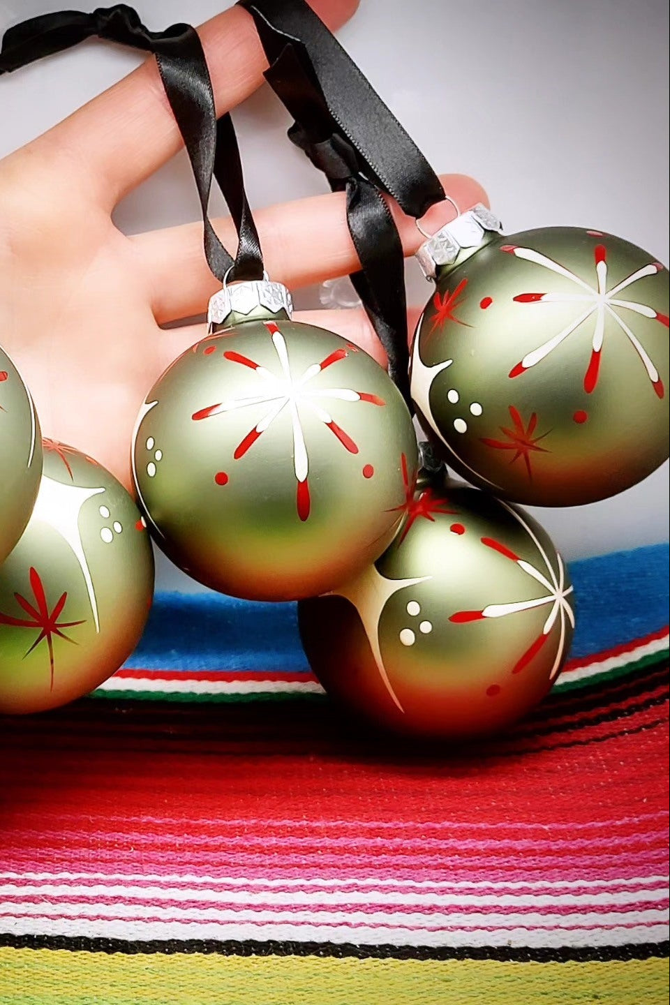 Stilgiganten Weihnachtsbaumkugel "Retro Christmas"