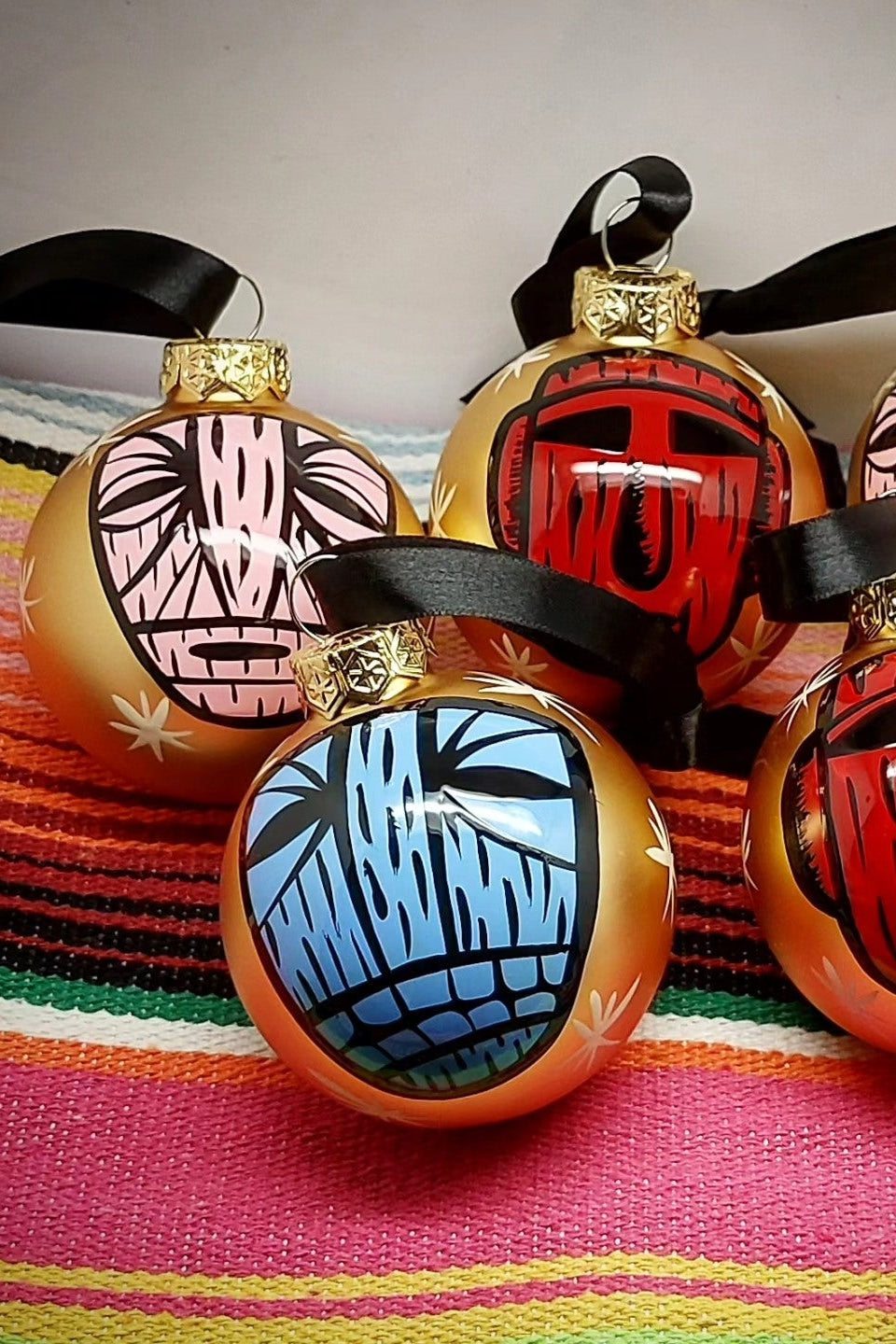 Stilgiganten Kustom Weihnachtsbaumkugel "TIKI"