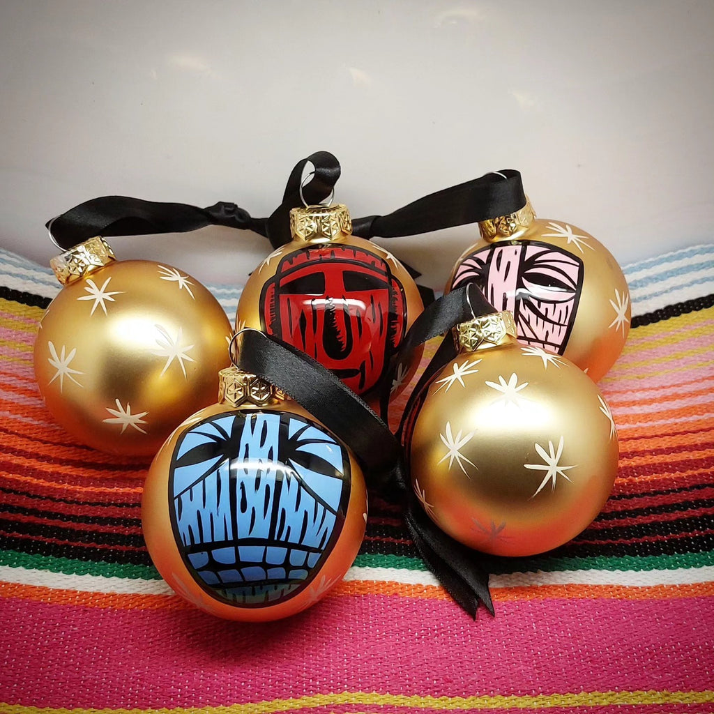 Stilgiganten Kustom Weihnachtsbaumkugel "TIKI"