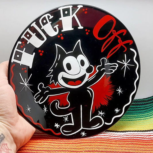 Stilgiganten Kustom Teller "F*CK Off"