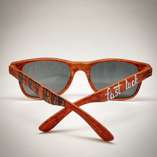 Stilgiganten Kustom Sonnenbrille "HOT ROD fast luck"