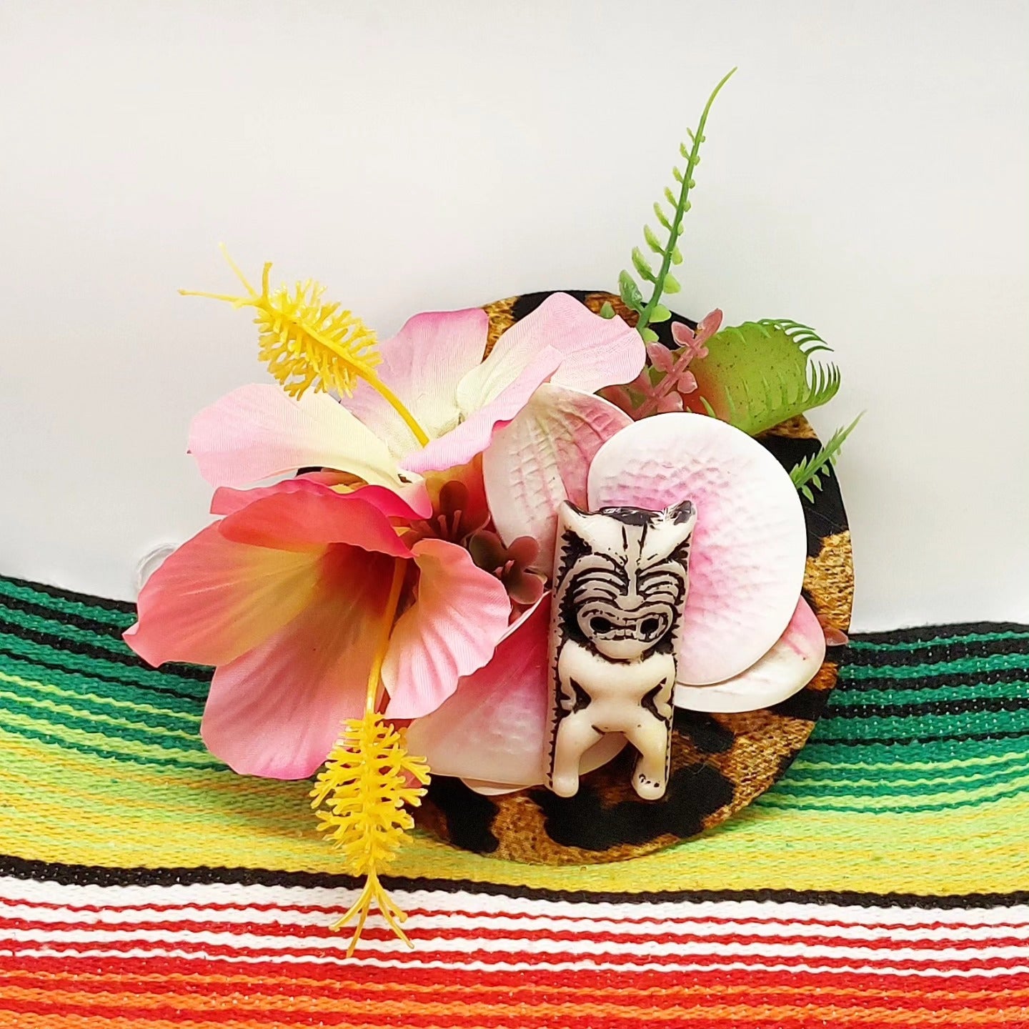 Stilgiganten Headpiece "TIKI - Wild Sweet PinUp Love"