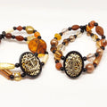 Stilgiganten Kustom Gummizug Armband "Wild Rock ´n Roll Vibes"