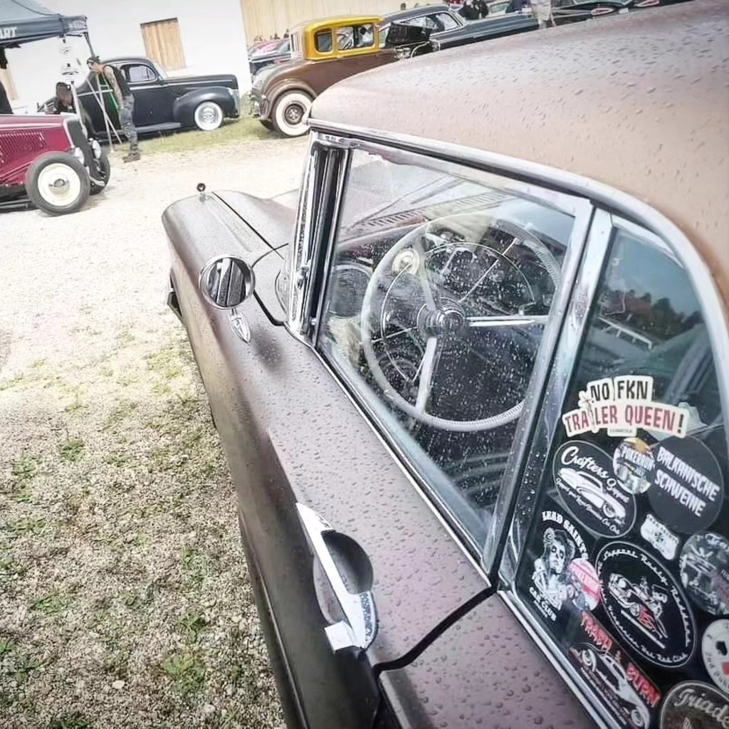 Stilgiganten Aufkleber "No Fkn Trailer Queen/lang"