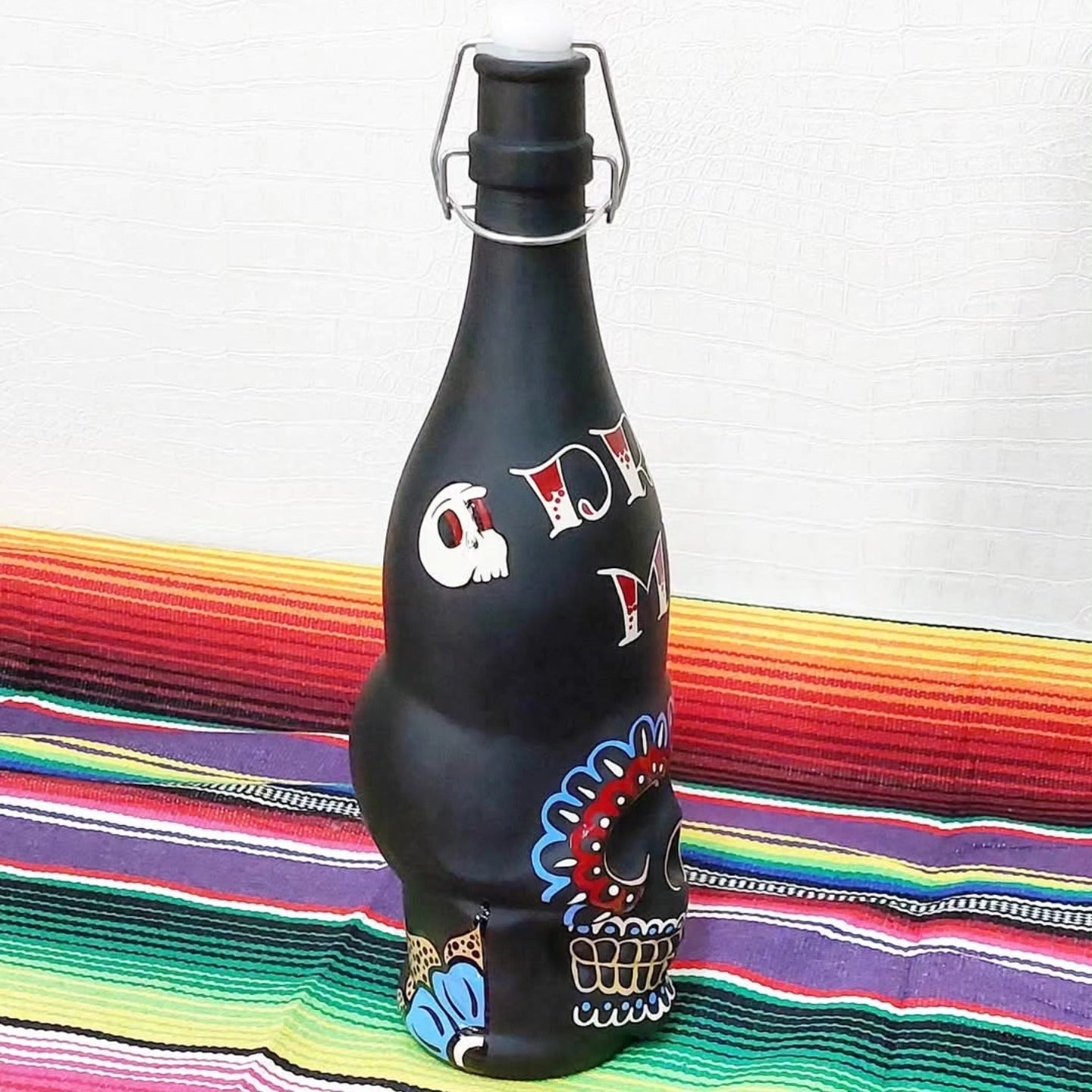 Stilgiganten Kustom Schädel Flasche "DRINK ME"