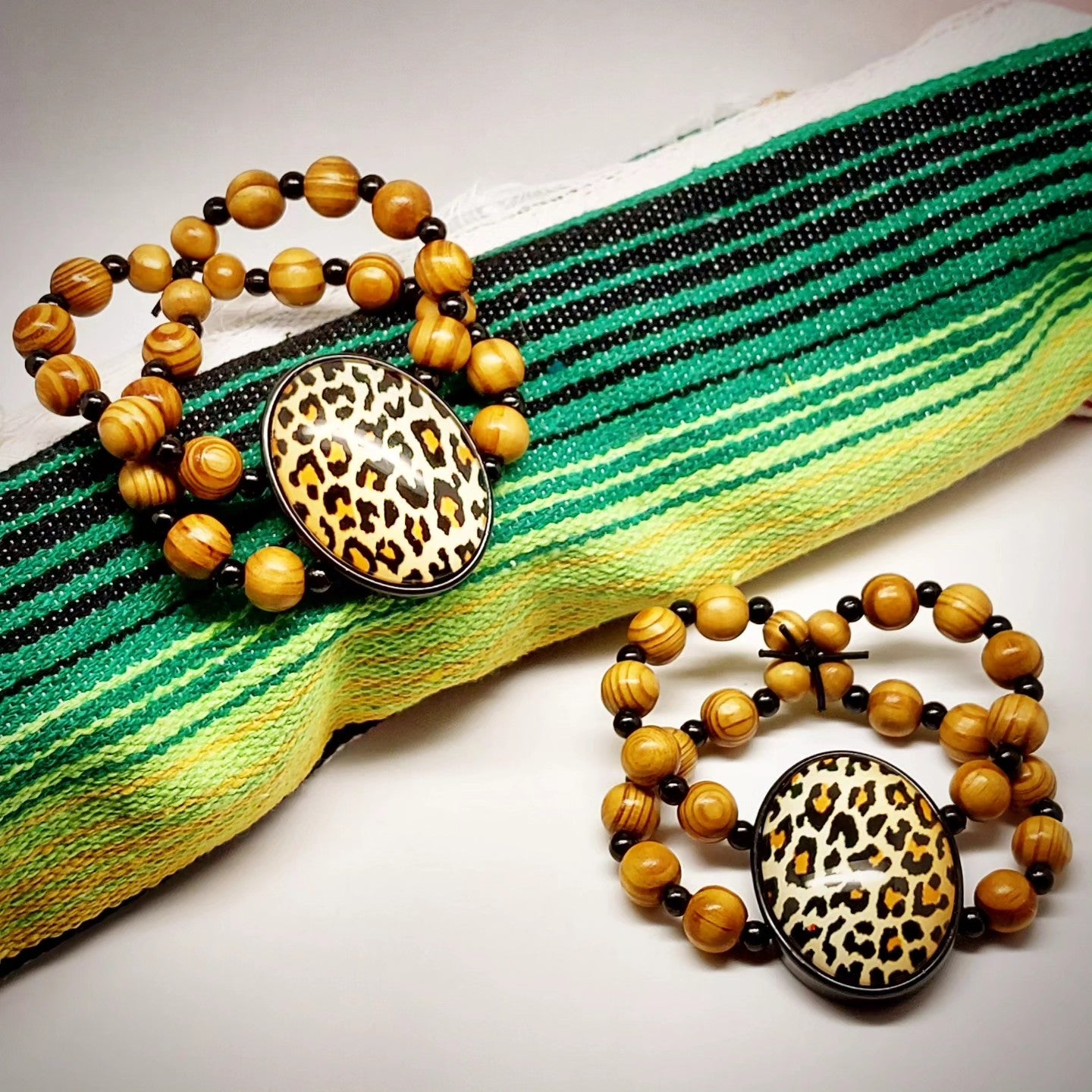 Stilgiganten Kustom Gummizug Armband "Crazy Wild Girl"