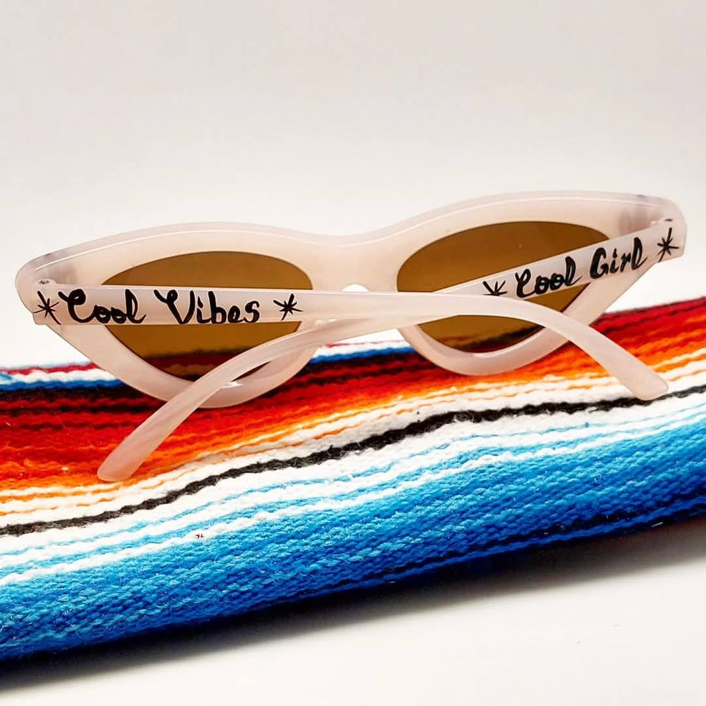 Stilgiganten Kustom Sonnenbrille "Cool Vibes / Cool Girl"