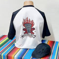 Stilgiganten Kustom T - Shirt "Baseball Vibes - Rockin' Tiki Time"